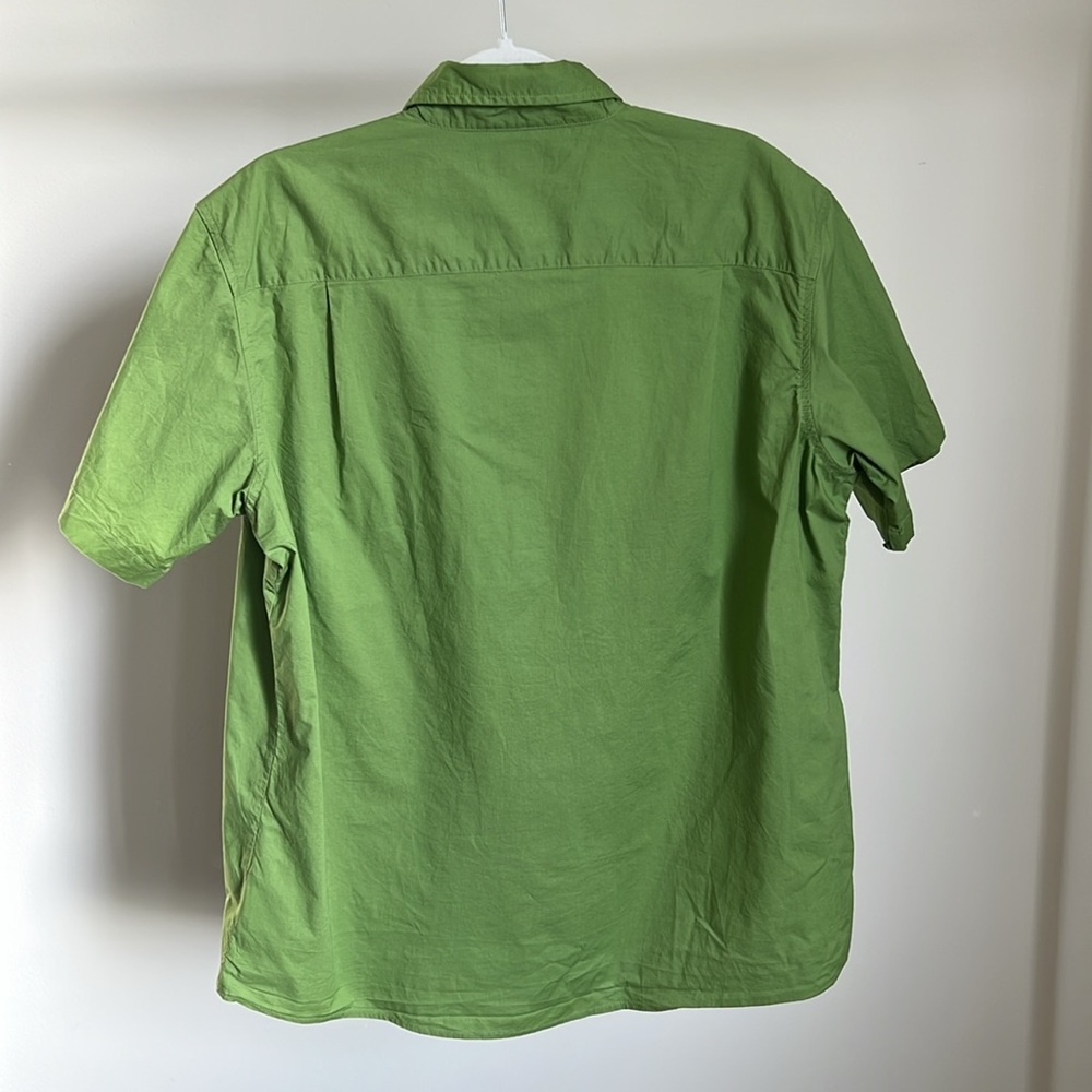 Carhartt Men's Green Short Sleeve Shirt - Picture 6 of 7